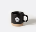 Happy Valley Coffee Rustic Clay Mug Black 355ml