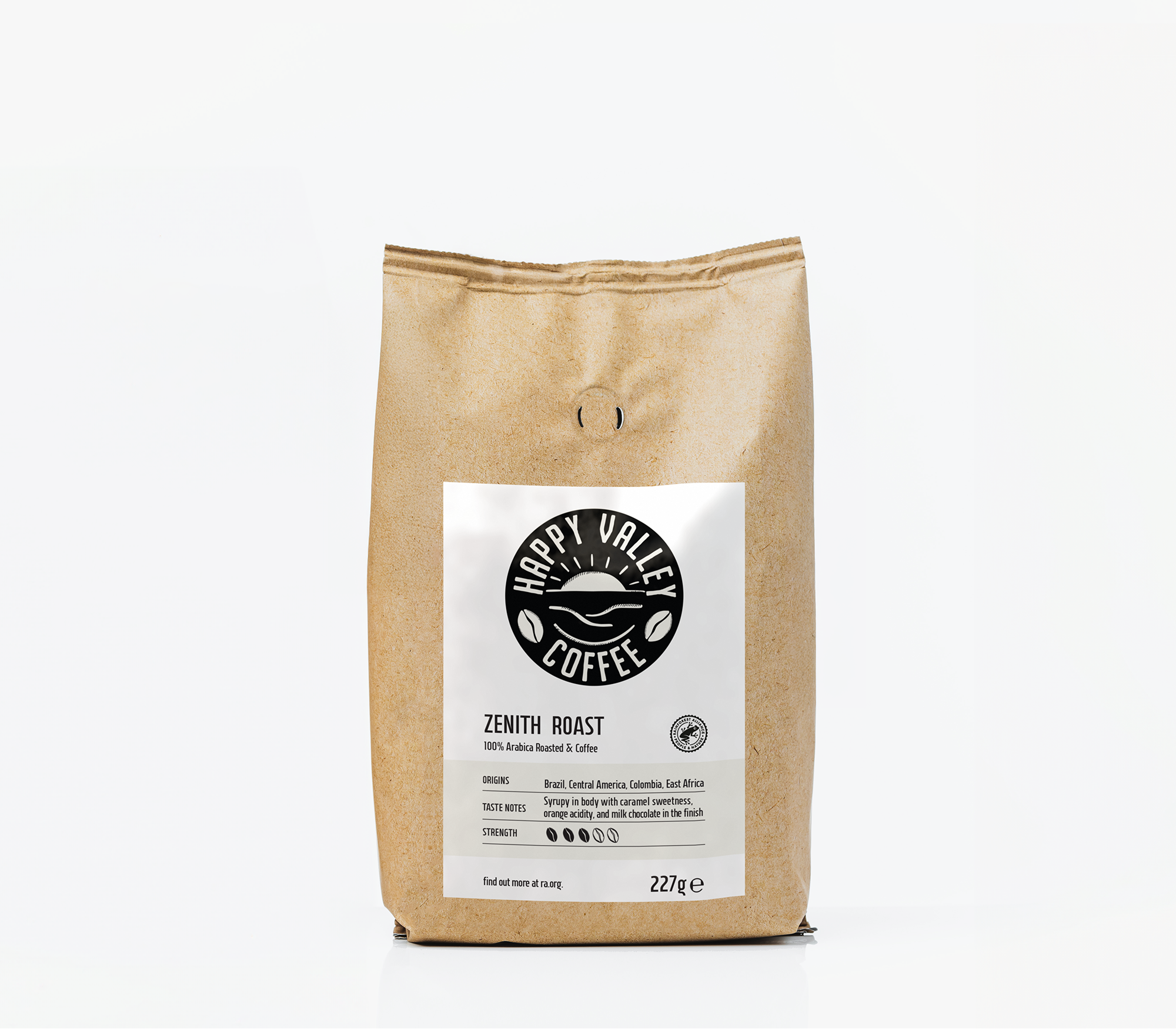 Zenith Roast 227g Ground Single Bag