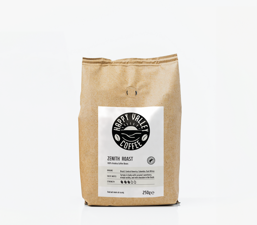 Zenith Roast 250g Beans Single Bag